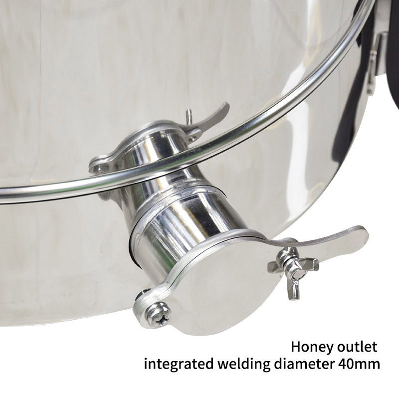 Automatic Honey Processing Separator Dadant 3 Frames Electric Honey Centrifuge Extractor Machine