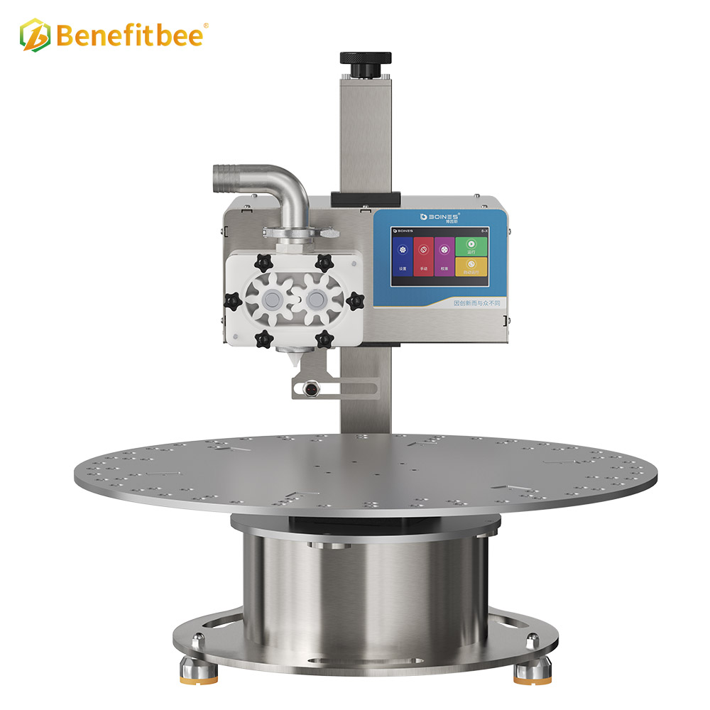 Automatic Intelligent Honey Weighing Large Pump Servo Turntable Honey Filling Machine