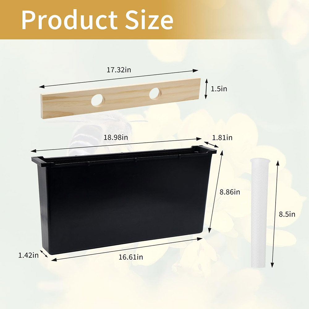 Beekeeping Frame Feeder Beehive Frame Syrup Bee Feeder