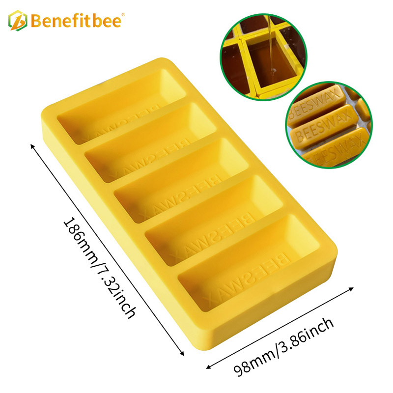 Beekeeping Industries Silicone Beeswax Cube Mold