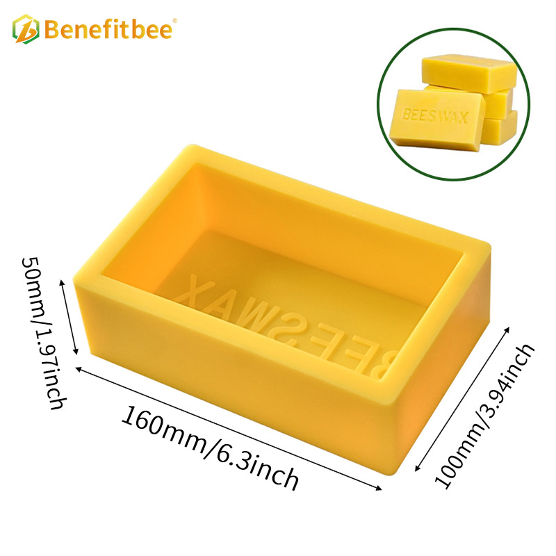 Beekeeping Tools Beeswax Cube Silicone Mold