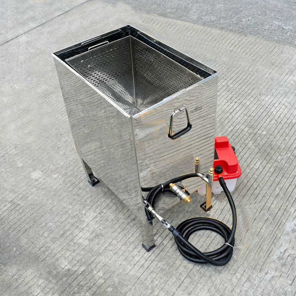Steam bee wax melter Steam bee wax melter