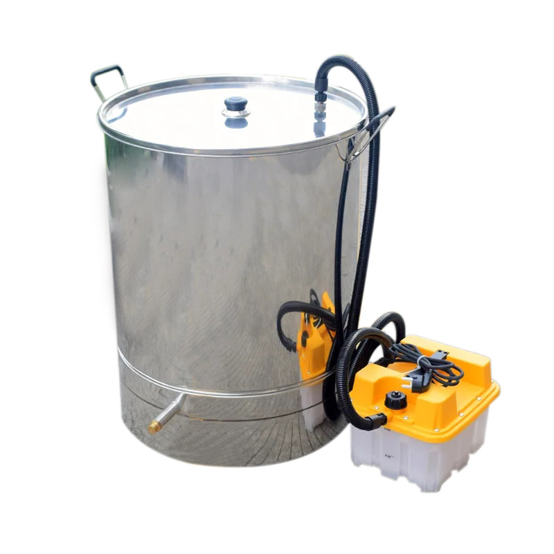 Steam bee wax melter Steam bee wax melter