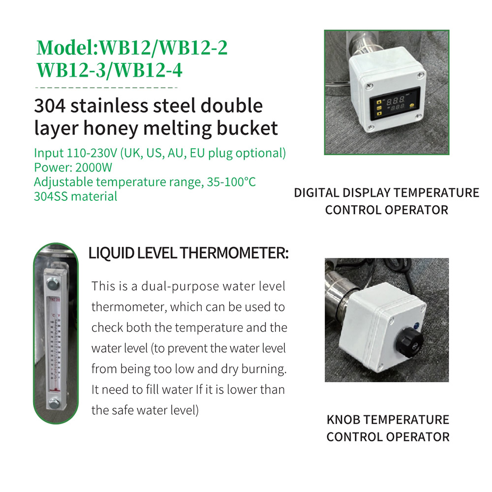 Double jacket wax melting tank Double jacket wax melting tank