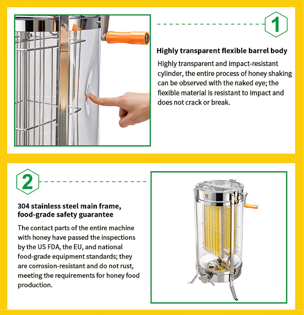 Transparent Honey Extractor Transparent Honey Extractor