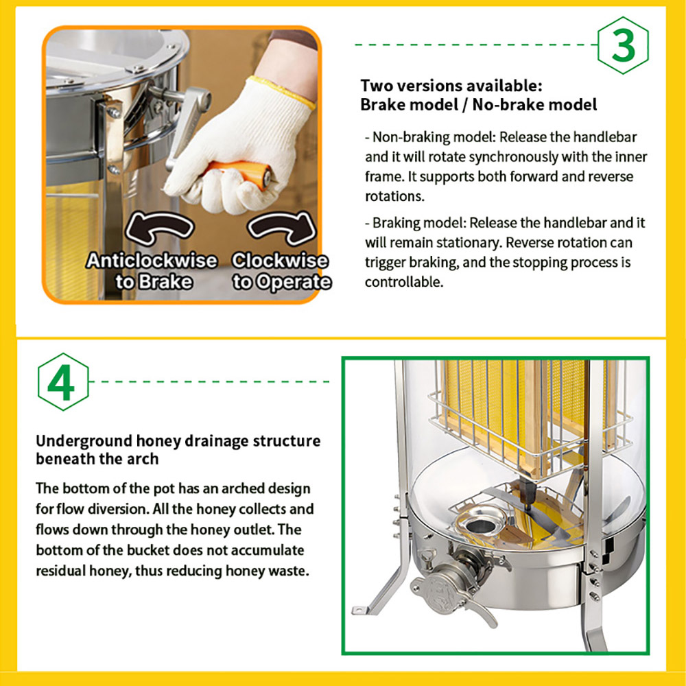 Transparent Honey Extractor Transparent Honey Extractor