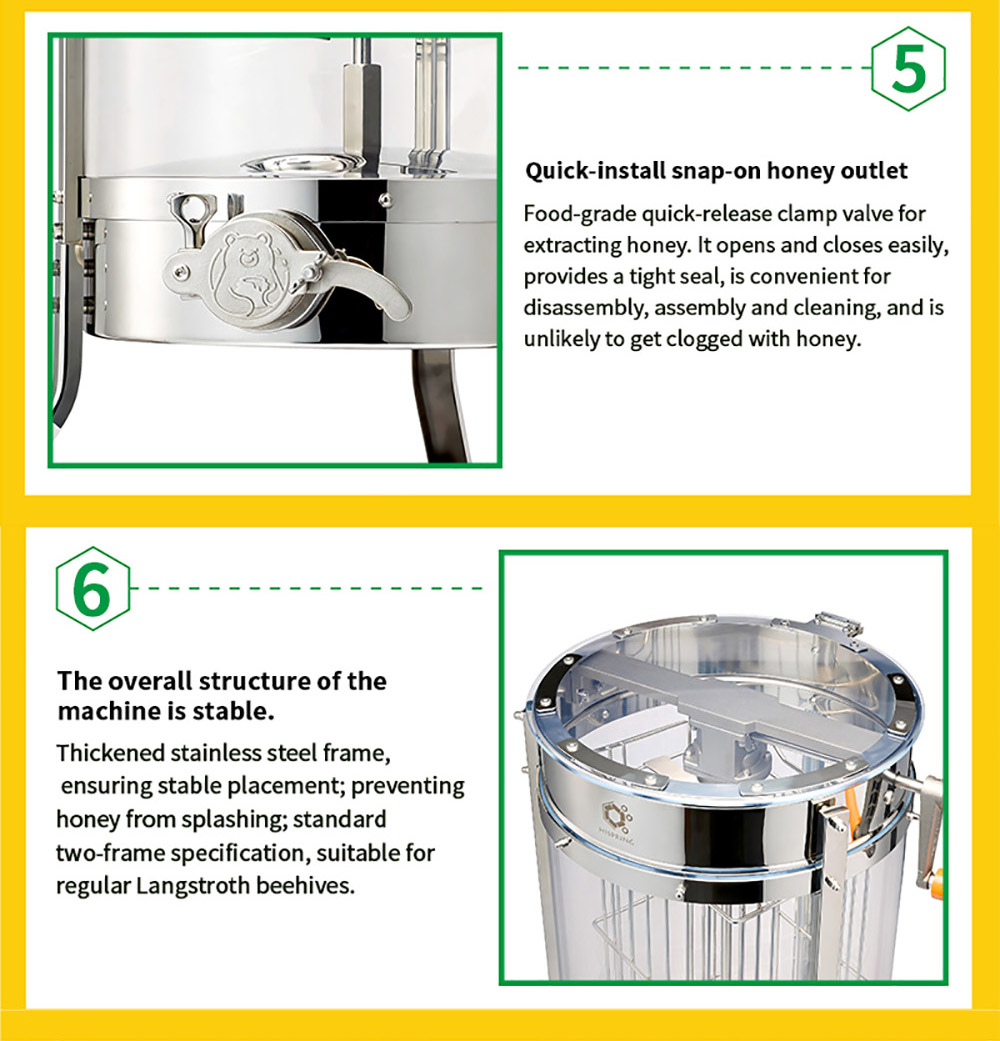 Transparent Honey Extractor Transparent Honey Extractor